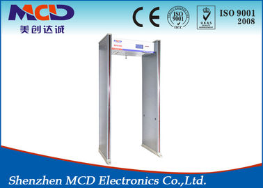 Archway Muti Zone Walk Through Gate , MCD-600 lightweight metal detectors CE and ISO
