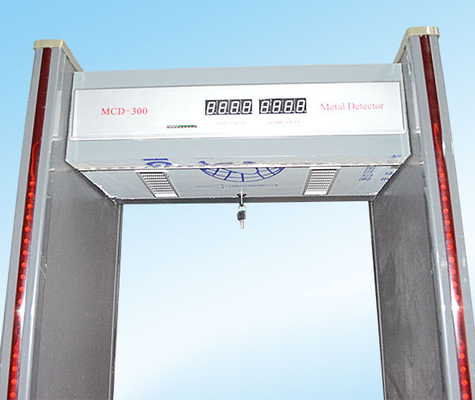 Mahkeme Güvenliği MCD 300 Kapı Çerçevesi Metal Dedektörü Terörle Mücadele